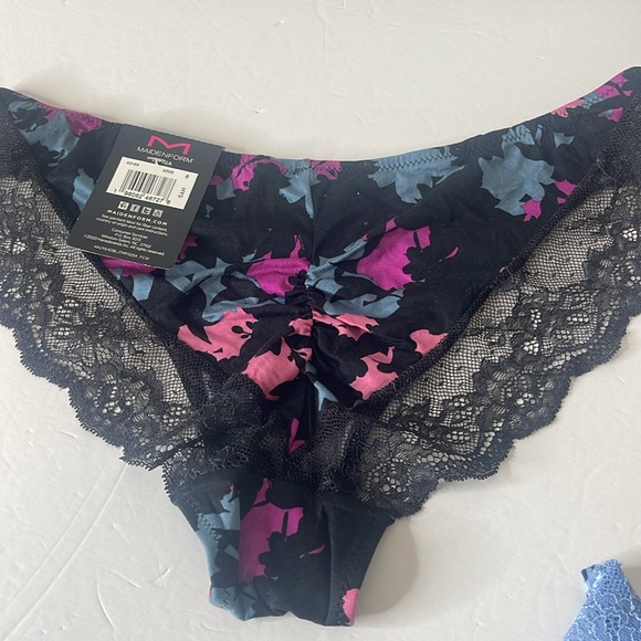 Maidenform Tanga Panties 5 Pairs Size XL / 8 - Picture 10 of 13